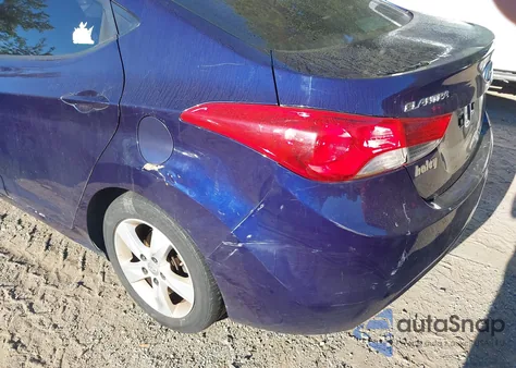 2012 Hyundai Elantra Gls из США, поврежденный, VIN 5NPDH4AE9CH069062